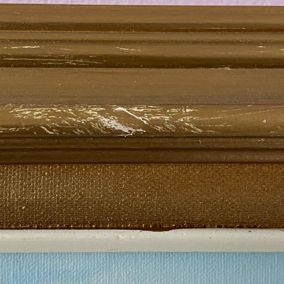 Lighthouse Beach Oil Painting MCM Oil on Canvas 1960s Retro Seagulls N Siebel - Picture 8 of 15